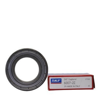 Подшипник 6007-2Z (ГОСТ: 80107), SKF (Швеция), 35x62x14 мм, шариковый радиальный за 315 грн