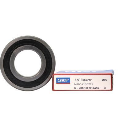 Подшипник 6207-2RS1/C3 (ГОСТ: 180207), SKF (Швеция), 35x72x17 мм, шариковый радиальный за 394 грн