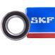 Підшипник 6006-2RS1 (ГОСТ: 180106), SKF (Швеція), 30x55x13 мм, кульковий радіальний