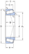 Подшипник 32013 X/Q, SKF (Швеция), 65х100х23 мм, роликовый конический