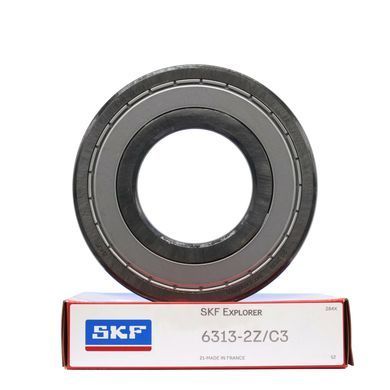Подшипник 6313-2Z/C3 (ГОСТ: 70-80313), SKF (Швеция), 65х140х33 мм, шариковый радиальный за 3 020 грн