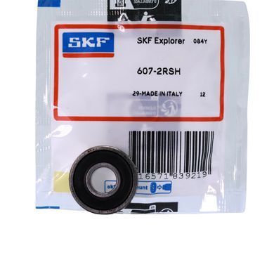 Подшипник 607-2RSH (ГОСТ: 180017), SKF (Швеция), 7x19x6 мм, шариковый радиальный за 117 грн