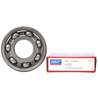 Подшипник 6305 (ГОСТ: 305), SKF (Швеция), 25х62х17 мм, шариковый радиальный за 258 грн