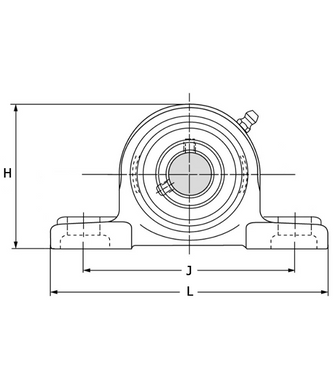 Подшипник с корпусом UCP 212/H, SKF (Швеция) за 3 112 грн