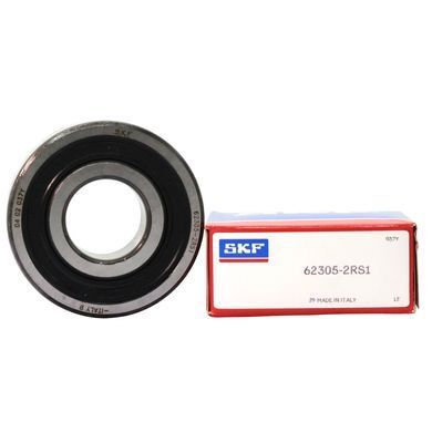 Подшипник 62305-2RS1 (ГОСТ: 180605), SKF (Швеция), 25x62x24 мм, шариковый радиальный за 1 101 грн