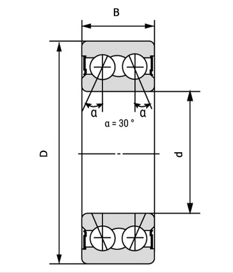 Подшипник 3056209 (3209) GPZ-7 (45х85х30,2 мм.)