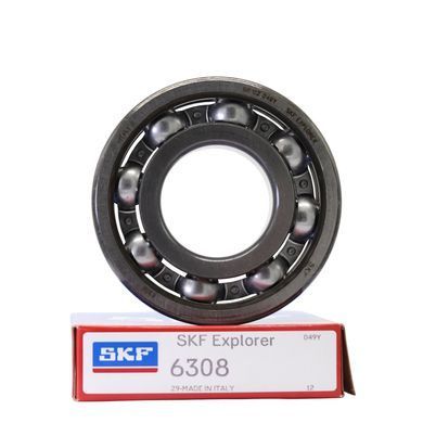 Подшипник 6308 (ГОСТ: 308), SKF (Швеция), 40х90х23 мм, шариковый радиальный за 674 грн
