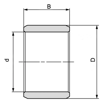 [Внутрішнє кільце голчастого підшипника IR 20x25x26.5, INA (Німеччина), 20х25х26,5 мм] за 315 грн