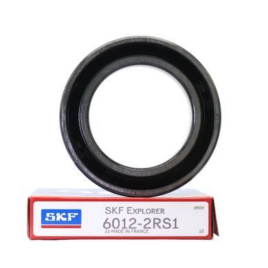 Подшипник 6012-2RS1 (ГОСТ: 180112), SKF (Швеция), 60x95x18 мм, шариковый радиальный за 965 грн