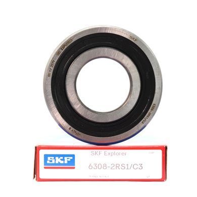 Підшипник 6308-2RS1/C3 (ГОСТ: 70-180308), SKF (Швеція), 40x90x23 мм, кульковий радіальний за 890 грн