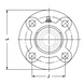 Корпус подшипника FYC 508, SKF (Швеция)