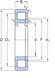 Подшипник NJ 202 ECP, SKF (Швеция) 15х35х11 мм, роликовый цилиндрический
