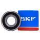 Подшипник 6306-2RS1/C3 (ГОСТ: 70-180306), SKF (Швеция), 30x72x19 мм, шариковый радиальный