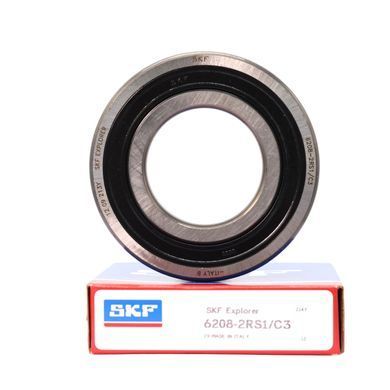 Подшипник 6208-2RS1/C3 (ГОСТ: 180208), SKF (Швеция), 40x80x18 мм, шариковый радиальный за 590 грн