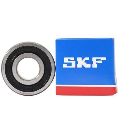 Підшипник 6305-2RS1/C3 (ГОСТ: 70-180305), SKF (Швеція), 25x62x17 мм, кульковий радіальний за 321 грн