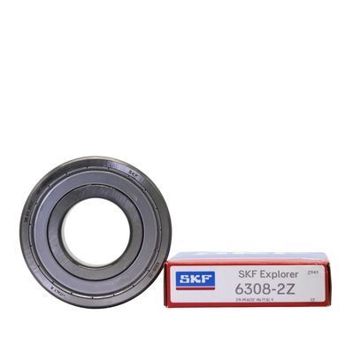 Подшипник 6308-2Z (ГОСТ: 80308), SKF (Швеция), 40x90x23 мм, шариковый радиальный за 690 грн