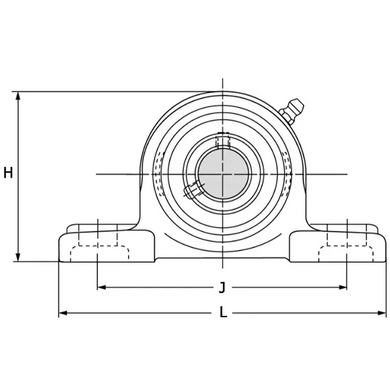 Підшипник з корпусом UCP 307, CX (Польща) за 815 грн