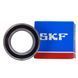 Підшипник 6008-2RS1 (ГОСТ: 180108), SKF (Швеція), 40x68x15 мм, кульковий радіальний