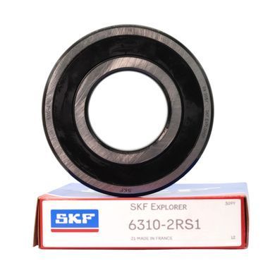Підшипник 6310-2RS1 (ГОСТ: 180310), SKF (Швеція), 50x110x27 мм, кульковий радіальний за 1 414 грн