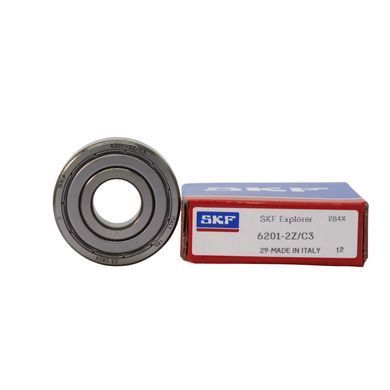 Подшипник 6201-2Z/C3 (ГОСТ: 70-80201), SKF (Швеция), 12х32х10 мм, шариковый радиальный за 122 грн