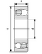 Подшипник 1211 K-TVH-C3, FAG (Германия), 55х110х21 мм, шариковый самовыравнивающийся