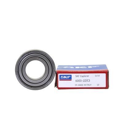 Подшипник 6003-2Z/C3 (ГОСТ: 70-80103), SKF (Швеция), 17x35x10 мм, шариковый радиальный за 138 грн